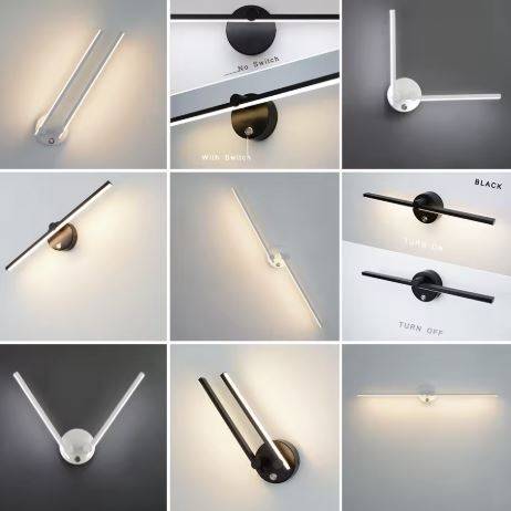 Rotatable Double Linear Wall Lights Vanity Lights Wall Lamps (Indoor) Rotatable Double Linear Wall Lights Vanity Lights Wall Lamps (Indoor)