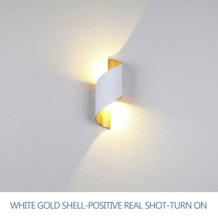 Spiral LED Wall Lights for Indoor & Outdoor Exterior Wall Lamps Wall Lamps (Indoor) Spiral LED Wall Lights for Indoor & Outdoor Exterior Wall Lamps Wall Lamps (Indoor)