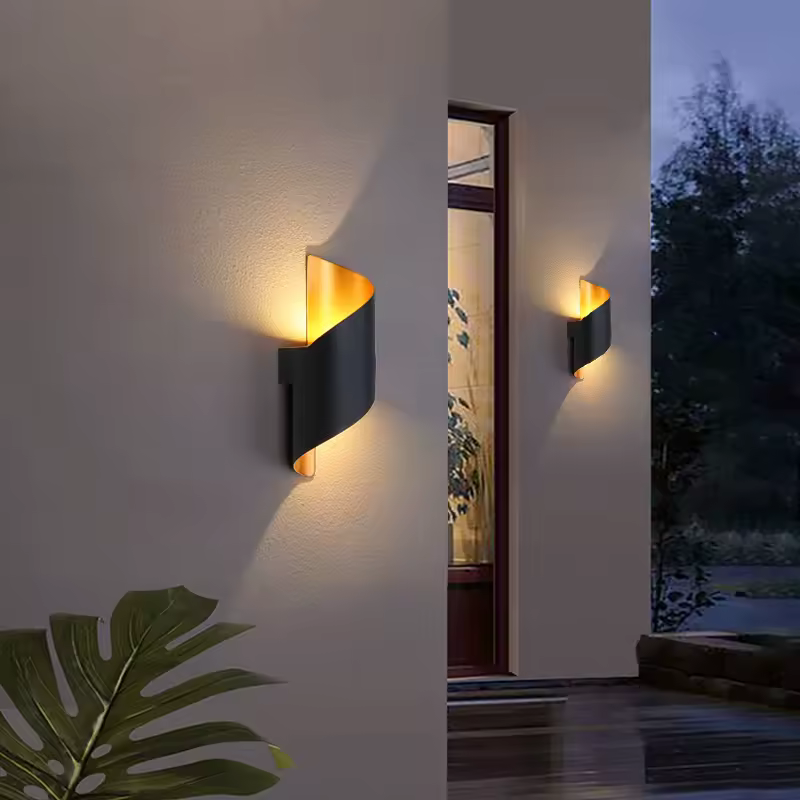 Spiral LED Wall Lights for Indoor & Outdoor Exterior Wall Lamps Wall Lamps (Indoor) Spiral LED Wall Lights for Indoor & Outdoor Exterior Wall Lamps Wall Lamps (Indoor)