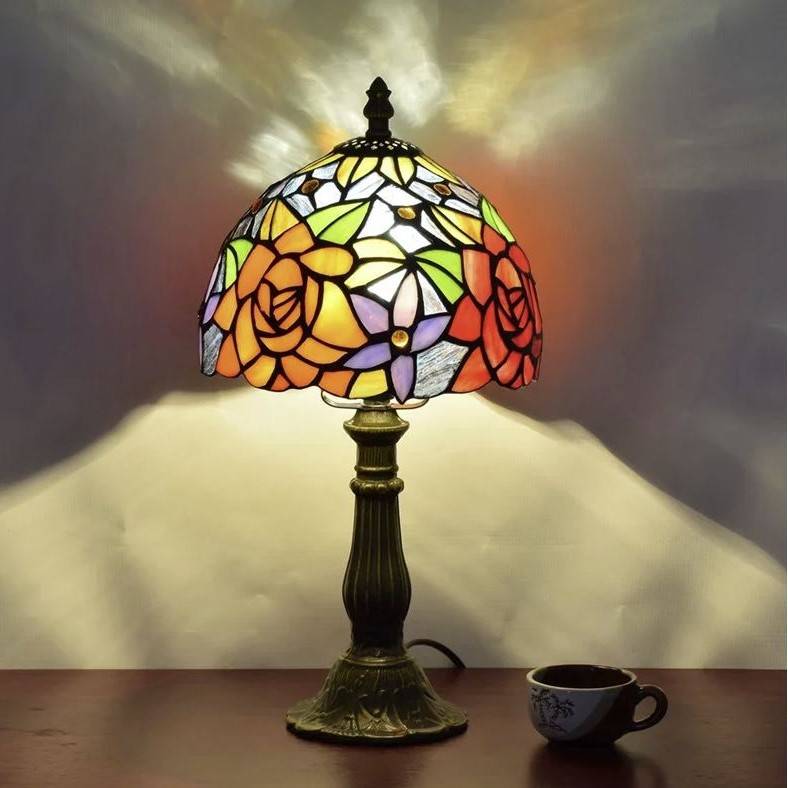 Tiffany Style Nightstand Table Lamp Desk & Table Lamps Tiffany Style Nightstand Table Lamp Desk & Table Lamps