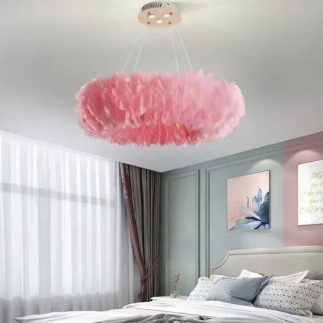 Luxury Feather Ring Pendant Chandelier Light Chandeliers Pendant Lights Luxury Feather Ring Pendant Chandelier Light Chandeliers Pendant Lights