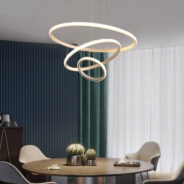 Multi Rings Pendant Chandelier - Lighting4Home