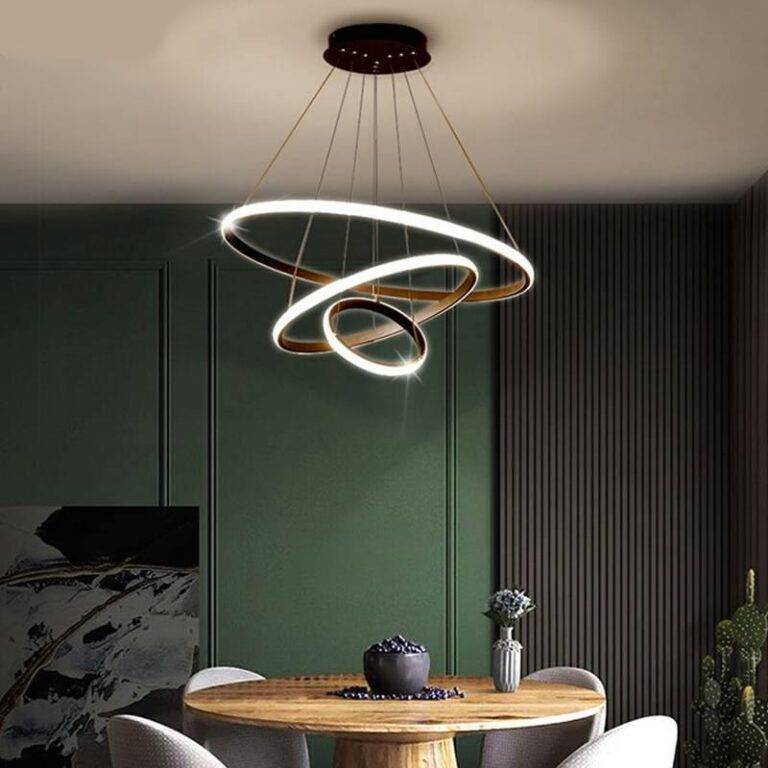 Multi Rings Pendant Chandelier - Lighting4Home