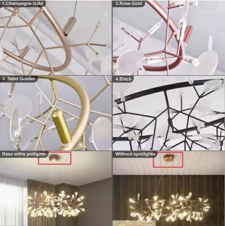 Olive Branch LED Pendant Light Chandelier Chandeliers Pendant Lights Olive Branch LED Pendant Light Chandelier Chandeliers Pendant Lights