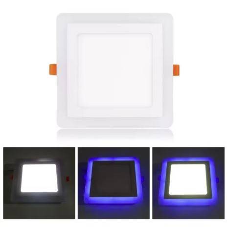 Double Color LED Panel Recessed Downlights LED Ceiling Downlights Double Color LED Panel Recessed Downlights LED Ceiling Downlights