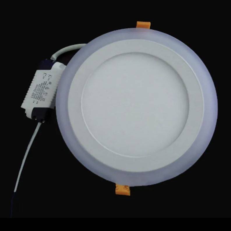 Double Color LED Panel Recessed Downlights LED Ceiling Downlights Double Color LED Panel Recessed Downlights LED Ceiling Downlights