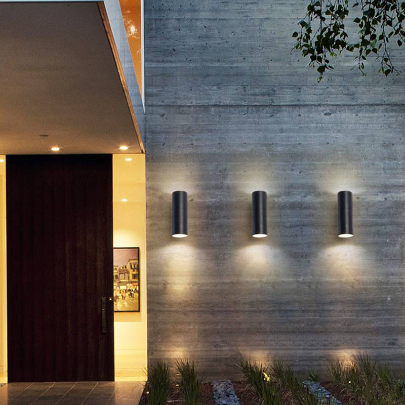 Waterproof Home Decor 6W 12W 18W 24W 30W 36W 110 220V COB LED Double Head Wall Light, Indoor Outdoor Porch Street Lighting Exterior Wall Lamps Outdoor Landscape Lightings