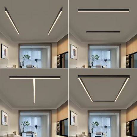 Long Strip Surface Mounted Linear Ceiling Light LED Ceiling Downlights