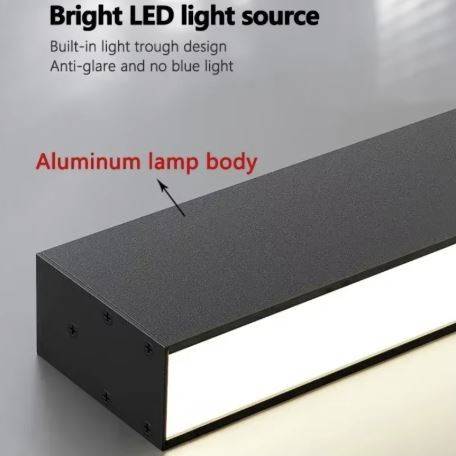 Long Strip Surface Mounted Linear Ceiling Light LED Ceiling Downlights