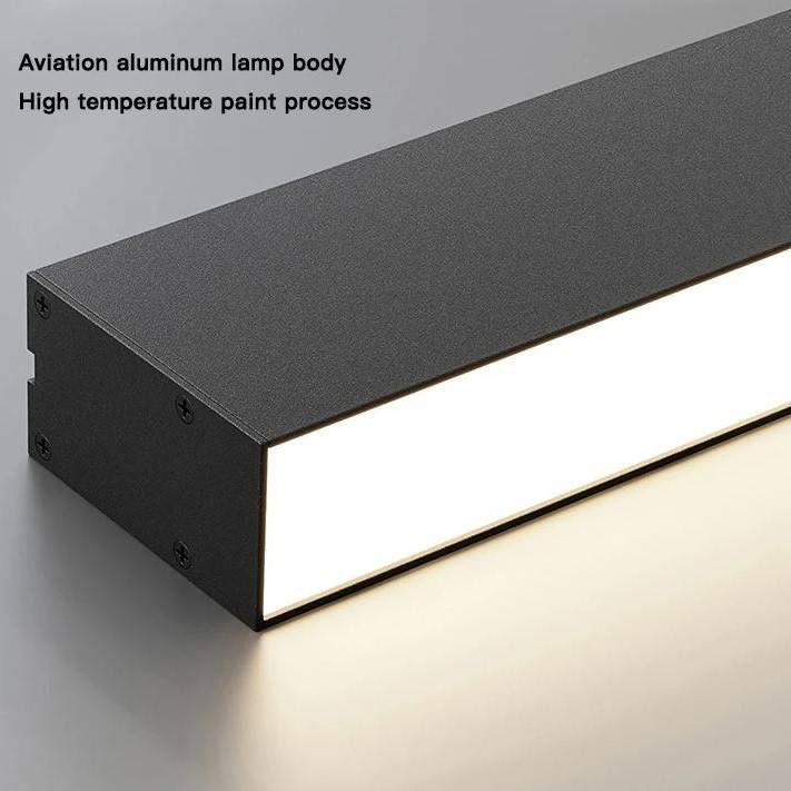 Long Strip Surface Mounted Linear Ceiling Light LED Ceiling Downlights