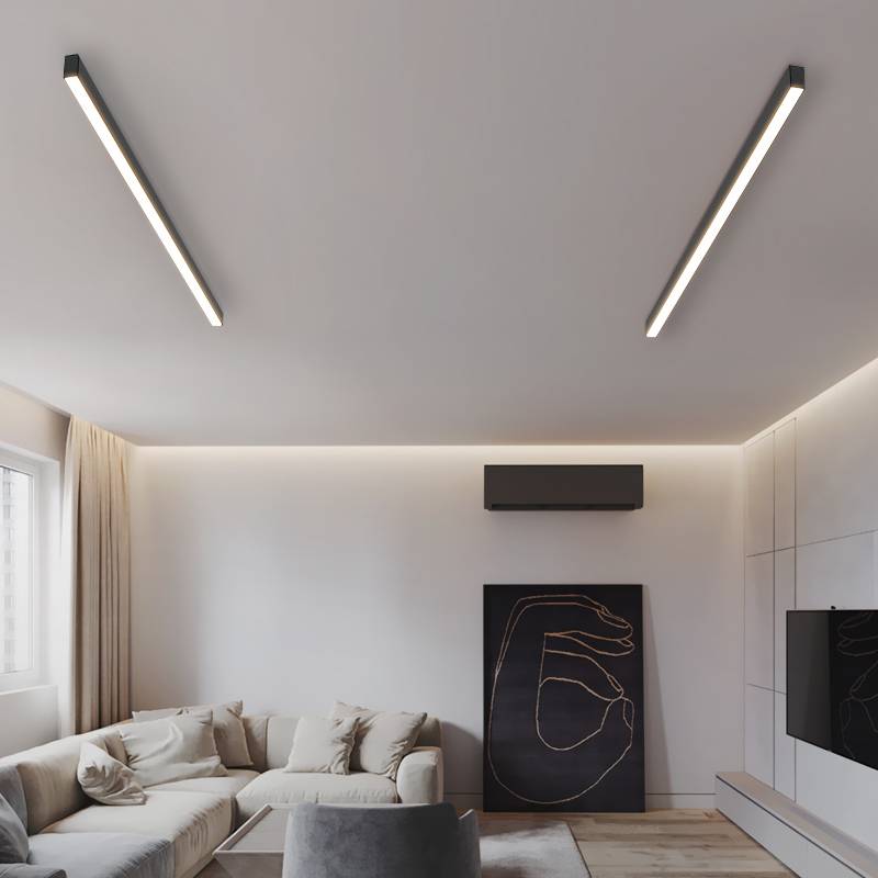 Long strip surface mounted ceiling lights nordic modern aisle balcony bedroom dining room living room ceiling lamp LED indoor LED Ceiling Downlights