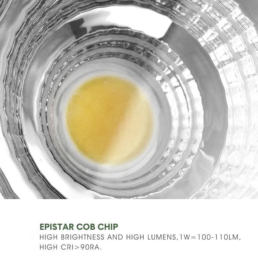 Waterproof COB LED Recessed Spotlights LED Ceiling Downlights