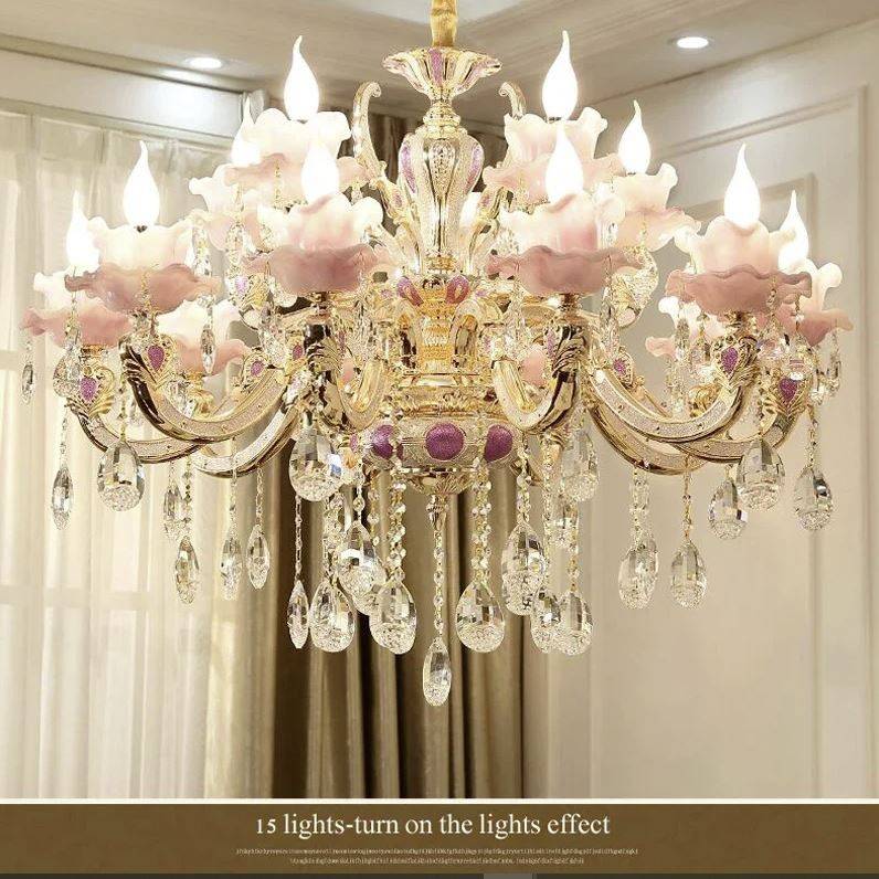 European Noble Style Crystal Chandelier  Chandeliers