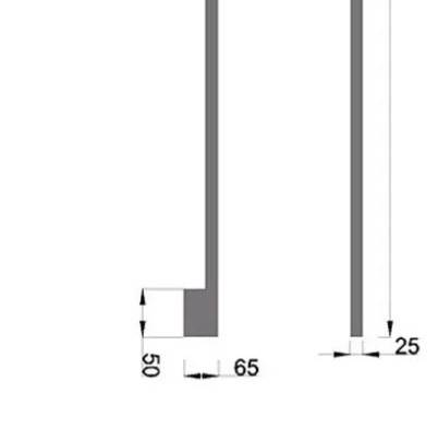 Long Strip Indirect LED Wall Light Wall Lamps (Indoor)