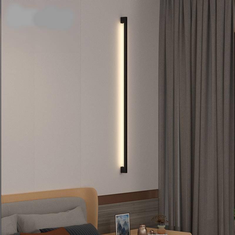 Modern Minimalist Long Wall Lamp LED Wall Mounted Light Indoor Living Room Bedroom Background Lamp Home Decora Fixtures 90V 240V Wall Lamps (Indoor)