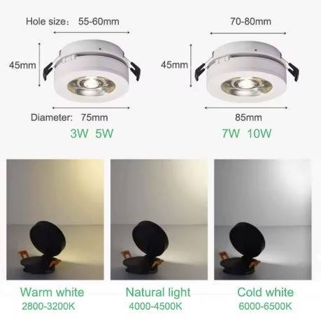 Ultra Thin Adjustable LED Track Spotlights LED Ceiling Downlights Ultra Thin Adjustable LED Track Spotlights LED Ceiling Downlights