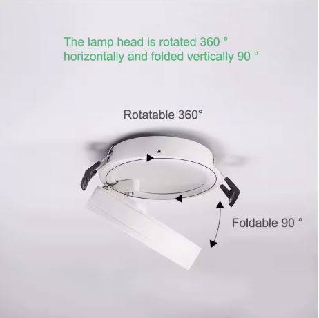 Ultra Thin Adjustable LED Track Spotlights LED Ceiling Downlights Ultra Thin Adjustable LED Track Spotlights LED Ceiling Downlights