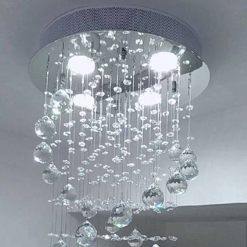 Luxury LED Crystal Cyclone Raindrop Chandelier Chandeliers Luxury LED Crystal Cyclone Raindrop Chandelier Chandeliers