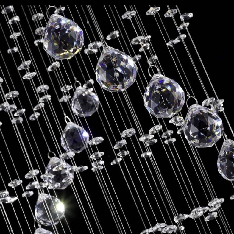 Luxury LED Crystal Cyclone Raindrop Chandelier Chandeliers Luxury LED Crystal Cyclone Raindrop Chandelier Chandeliers