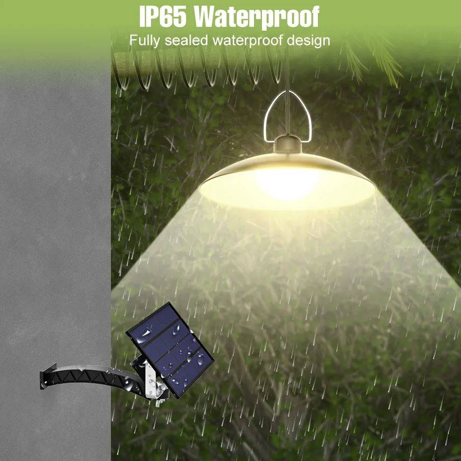 Solar Shed Hanging Pendant Lights Garden Decorative Lights Outdoor Landscape Lightings Solar Powered Security Lights
