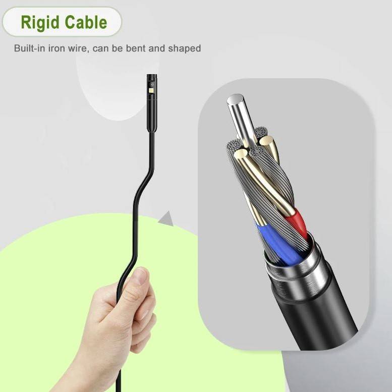 Endoscope Inspection Camera with Monitor Lanterns and Work Lighting Lighting Tech Gadgets