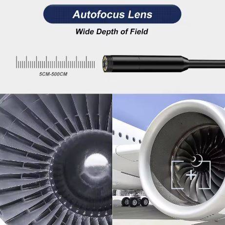 Endoscope Inspection Camera with Monitor Lanterns and Work Lighting Lighting Tech Gadgets