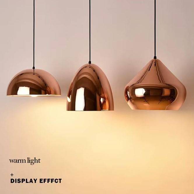 Nordic Rose Gold Pendant Lights Pendant Lights