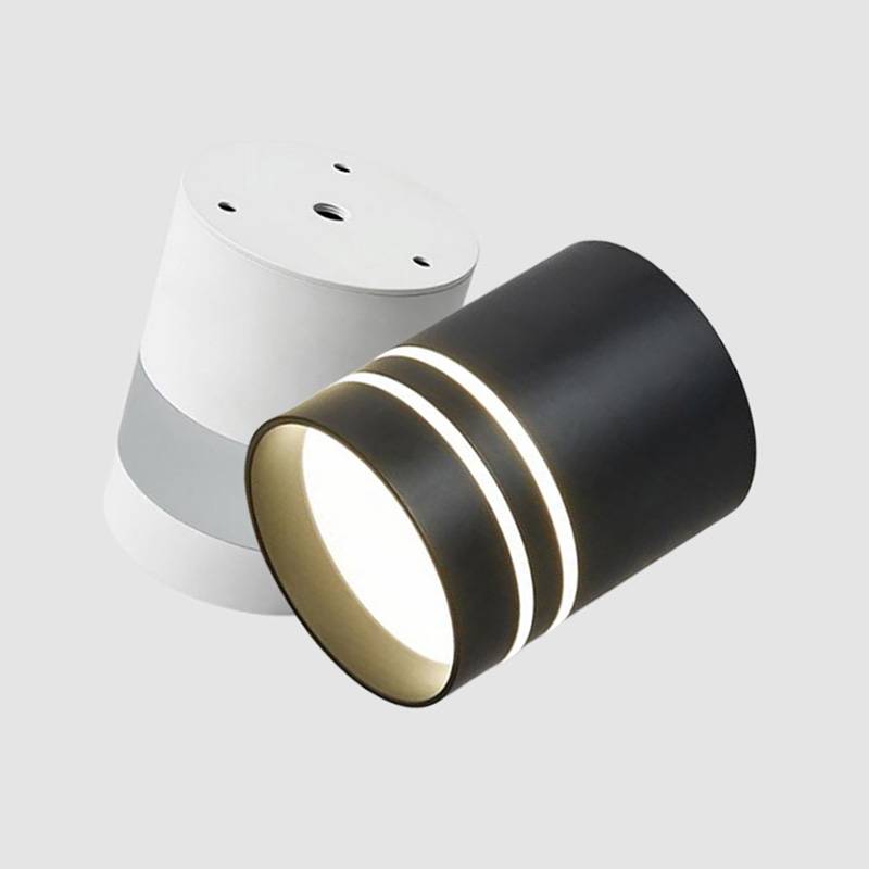 Surface Mounted LED Cylindrical Ceiling Spotlights LED Ceiling Downlights