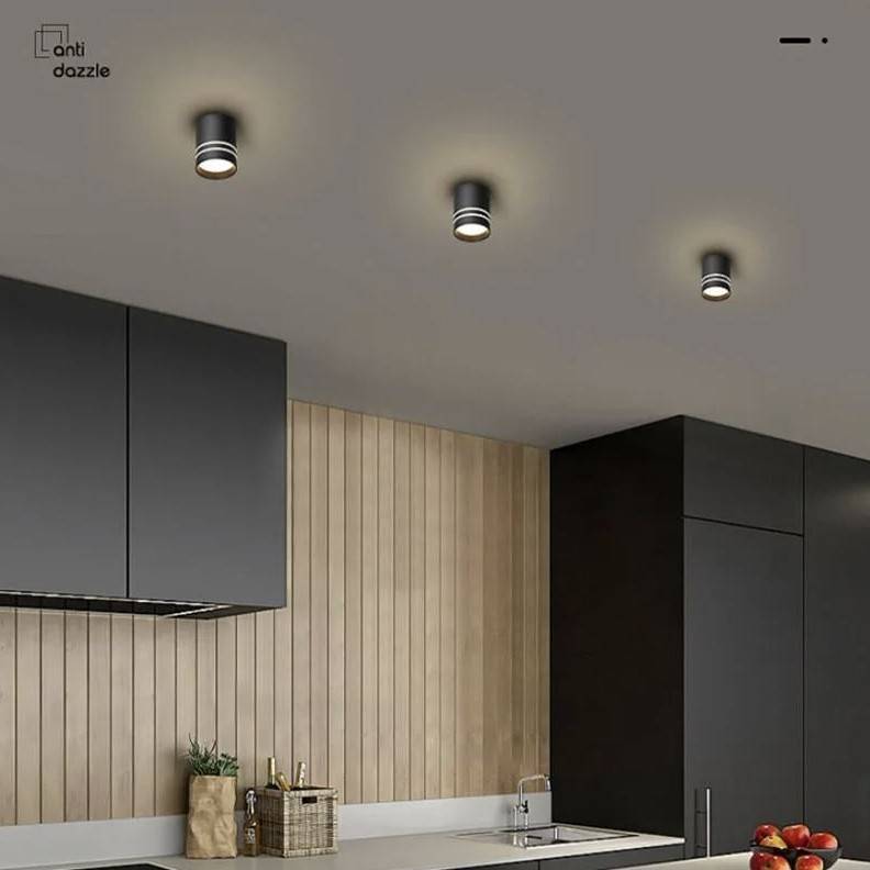 Surface Mounted LED Cylindrical Spotlights LED Ceiling Downlights