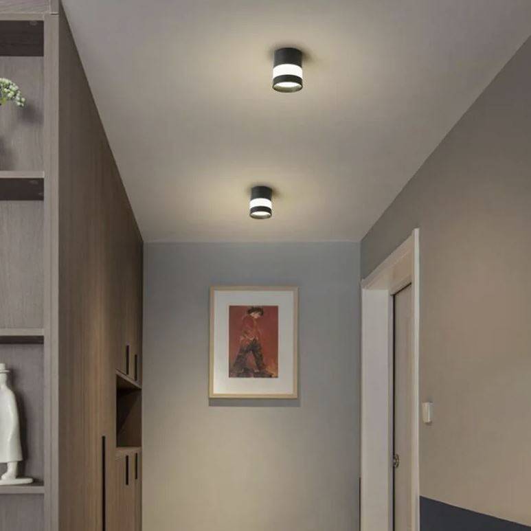 Surface Mounted LED Cylindrical Spotlights LED Ceiling Downlights