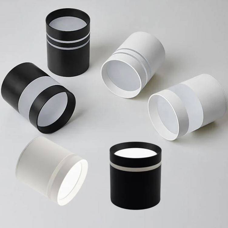 Surface Mounted LED Cylindrical Spotlights LED Ceiling Downlights
