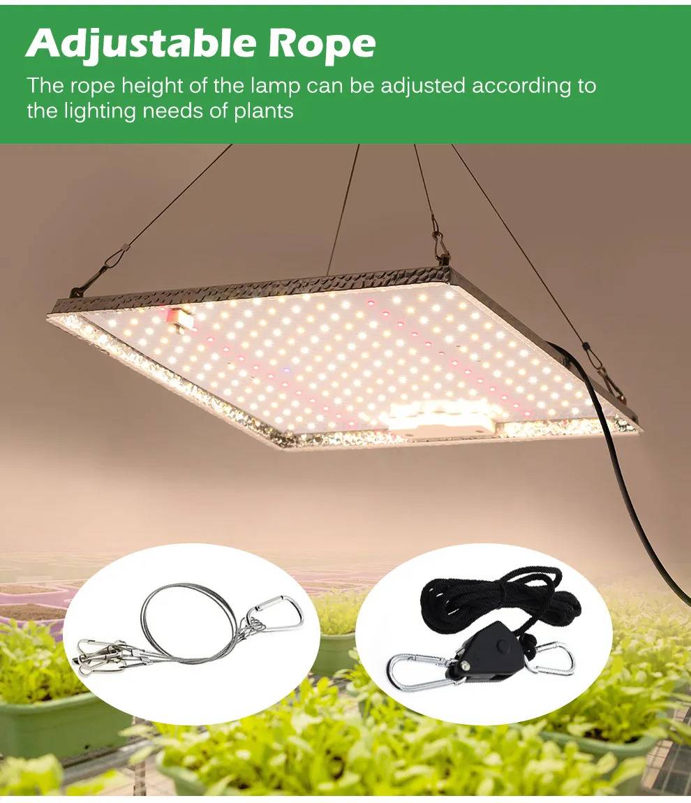 1000W LED Grow Light with Samsung LEDs Sunlike Full Spectrum Phyto Lamp for Indoor Plants Seeding Veg Greenhouse Growing Lamps Vanity Lights