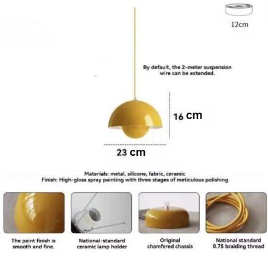 Modern Colorful Dome Pendant Lights Pendant Lights