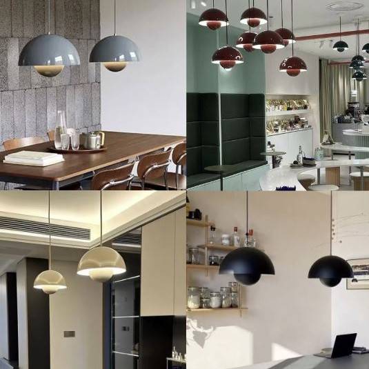 Modern Colorful Dome Pendant Lights Pendant Lights