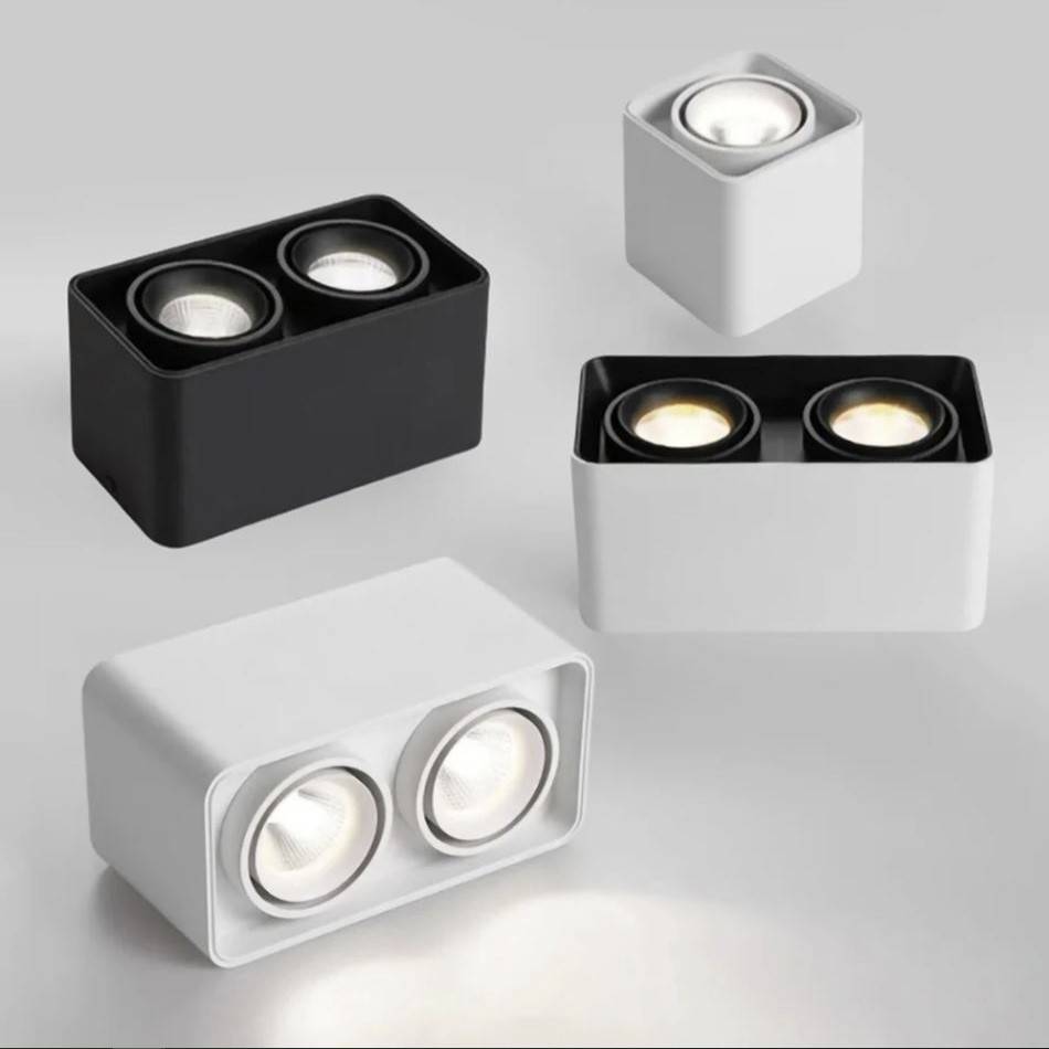 Surface Mounted Square LED Spotlights LED Ceiling Downlights