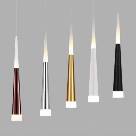 Conical LED Tube Pendant Lights Pendant Lights Conical LED Tube Pendant Lights Pendant Lights