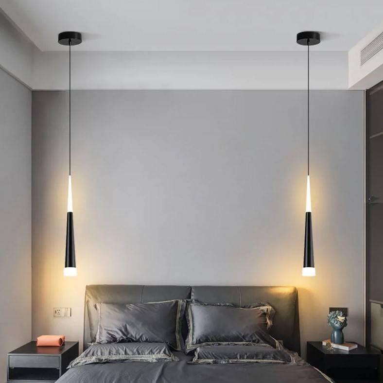 Conical LED Tube Pendant Lights Pendant Lights Conical LED Tube Pendant Lights Pendant Lights