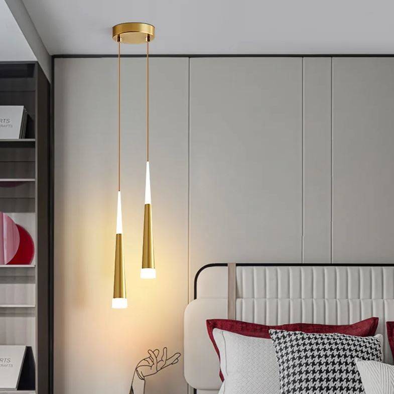 Conical LED Tube Pendant Lights Pendant Lights Conical LED Tube Pendant Lights Pendant Lights
