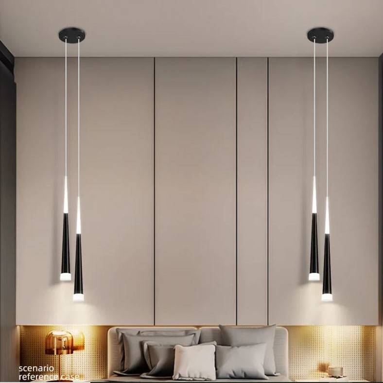 Conical LED Tube Pendant Lights Pendant Lights Conical LED Tube Pendant Lights Pendant Lights