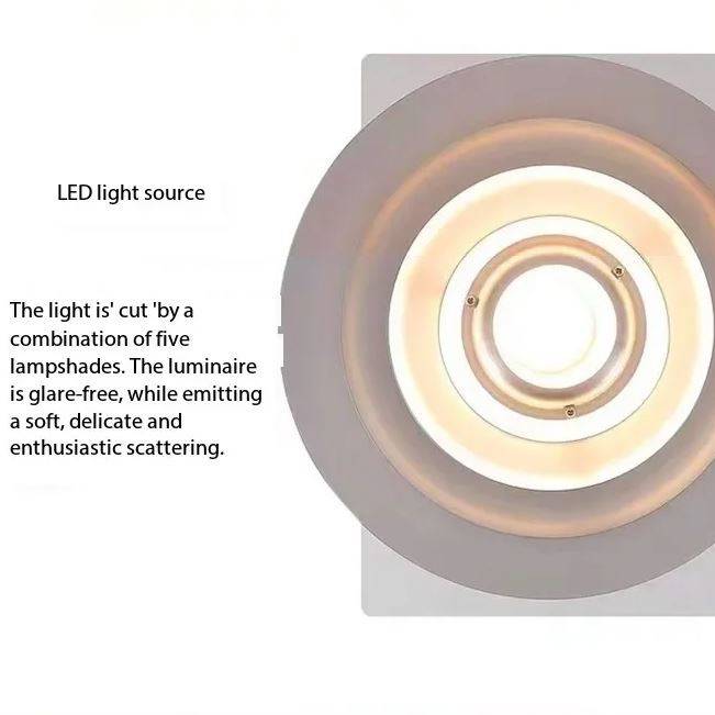 Multi Layered UFO Metal Pendant Light Pendant Lights