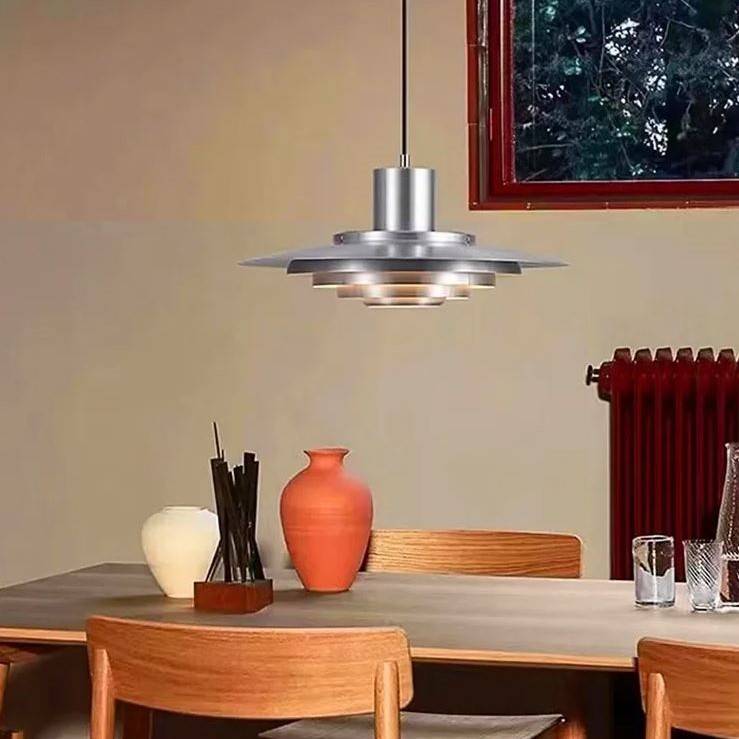 Multi Layered UFO Metal Pendant Light Pendant Lights