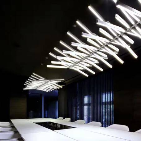 Modern Multi-LED Linear Lights Chandelier Chandeliers Pendant Lights