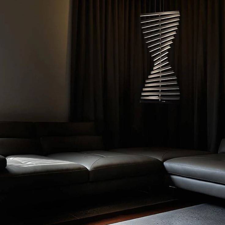 Modern Multi-LED Linear Lights Chandelier Chandeliers Pendant Lights Modern Multi-LED Linear Lights Chandelier Chandeliers Pendant Lights
