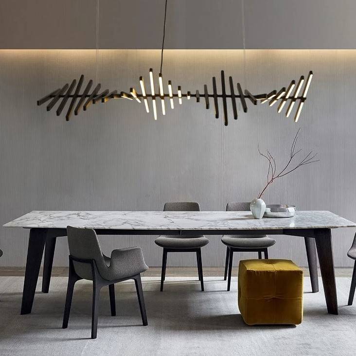 Modern Multi-LED Linear Lights Chandelier Chandeliers Pendant Lights Modern Multi-LED Linear Lights Chandelier Chandeliers Pendant Lights