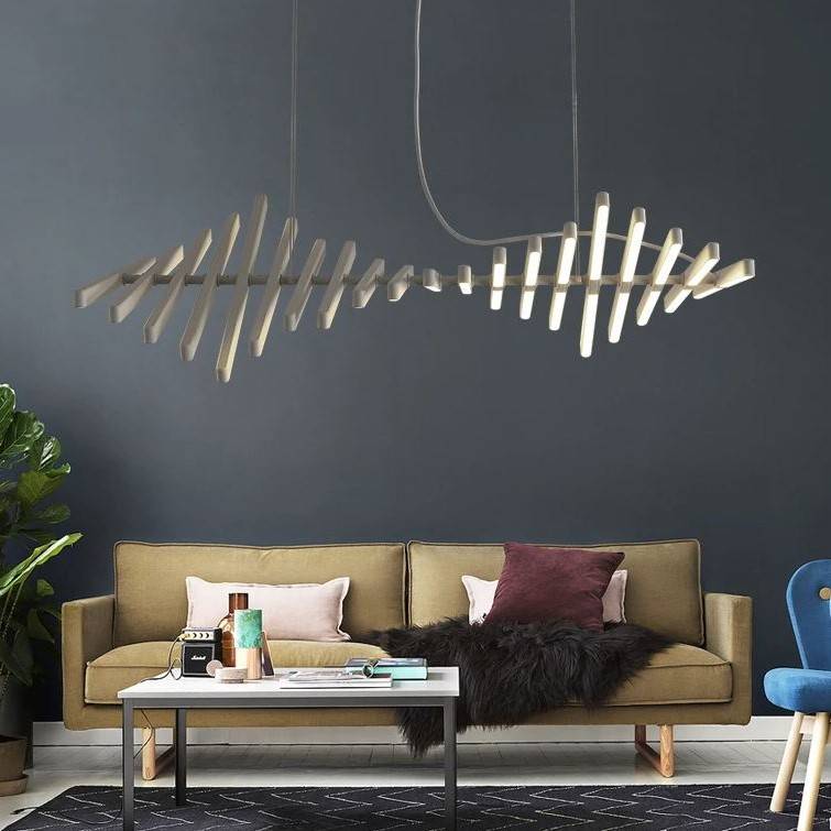Modern Multi-LED Linear Lights Chandelier Chandeliers Pendant Lights Modern Multi-LED Linear Lights Chandelier Chandeliers Pendant Lights