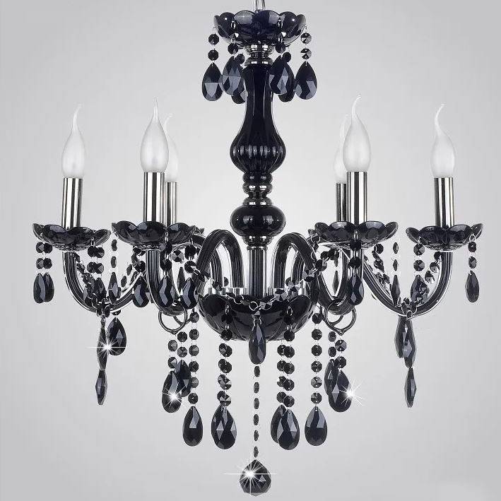 Luxury Black Crystal Chandelier Chandeliers