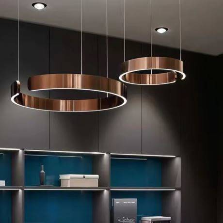 Modern LED Halo C-Ring Pendant Chandeliers Chandeliers Pendant Lights Modern LED Halo C-Ring Pendant Chandeliers Chandeliers Pendant Lights