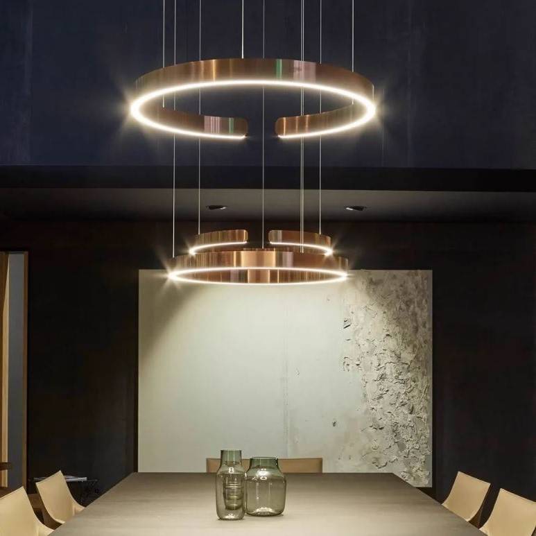 Modern LED Halo C-Ring Pendant Chandeliers Chandeliers Pendant Lights Modern LED Halo C-Ring Pendant Chandeliers Chandeliers Pendant Lights