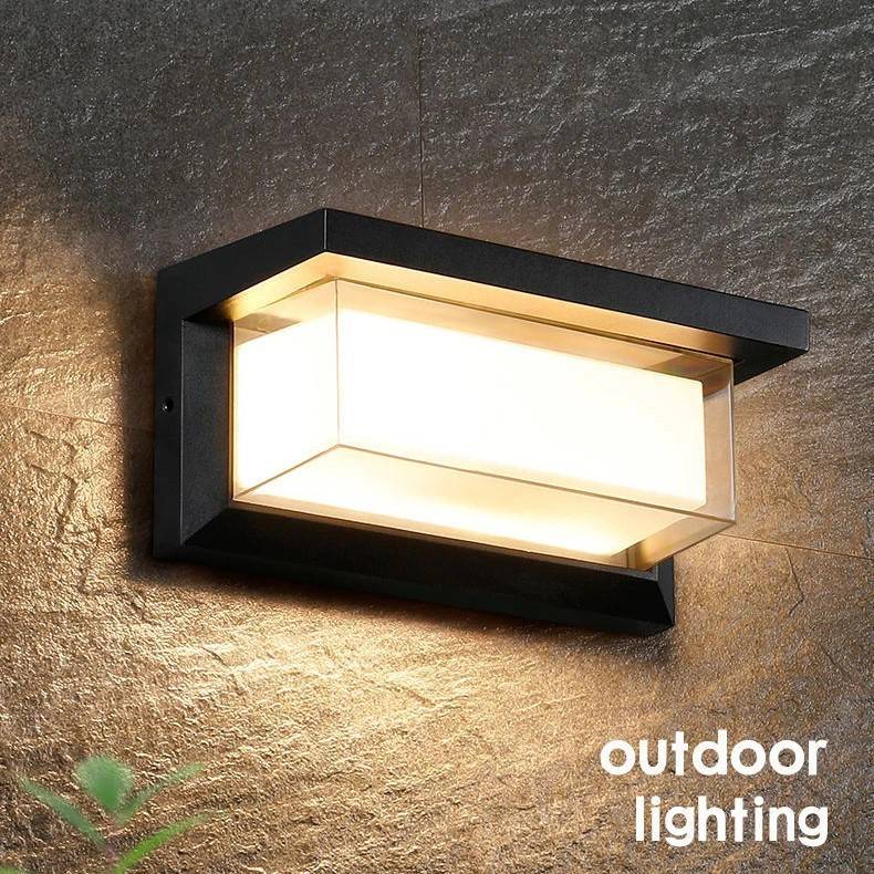 Outdoor Front Porch Wall Sconce Lights Exterior Wall Lamps Outdoor Landscape Lightings