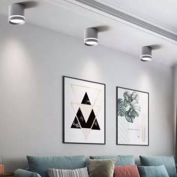 Surface-Mounted Colorful Cylindrical Downlights LED Ceiling Downlights Surface-Mounted Colorful Cylindrical Downlights LED Ceiling Downlights